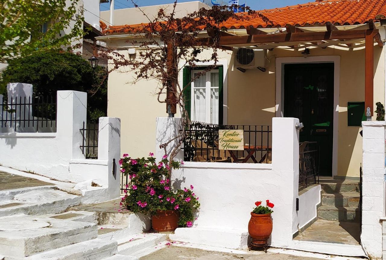 Kontos-Traditional House In Andros Beach Exteriér fotografie